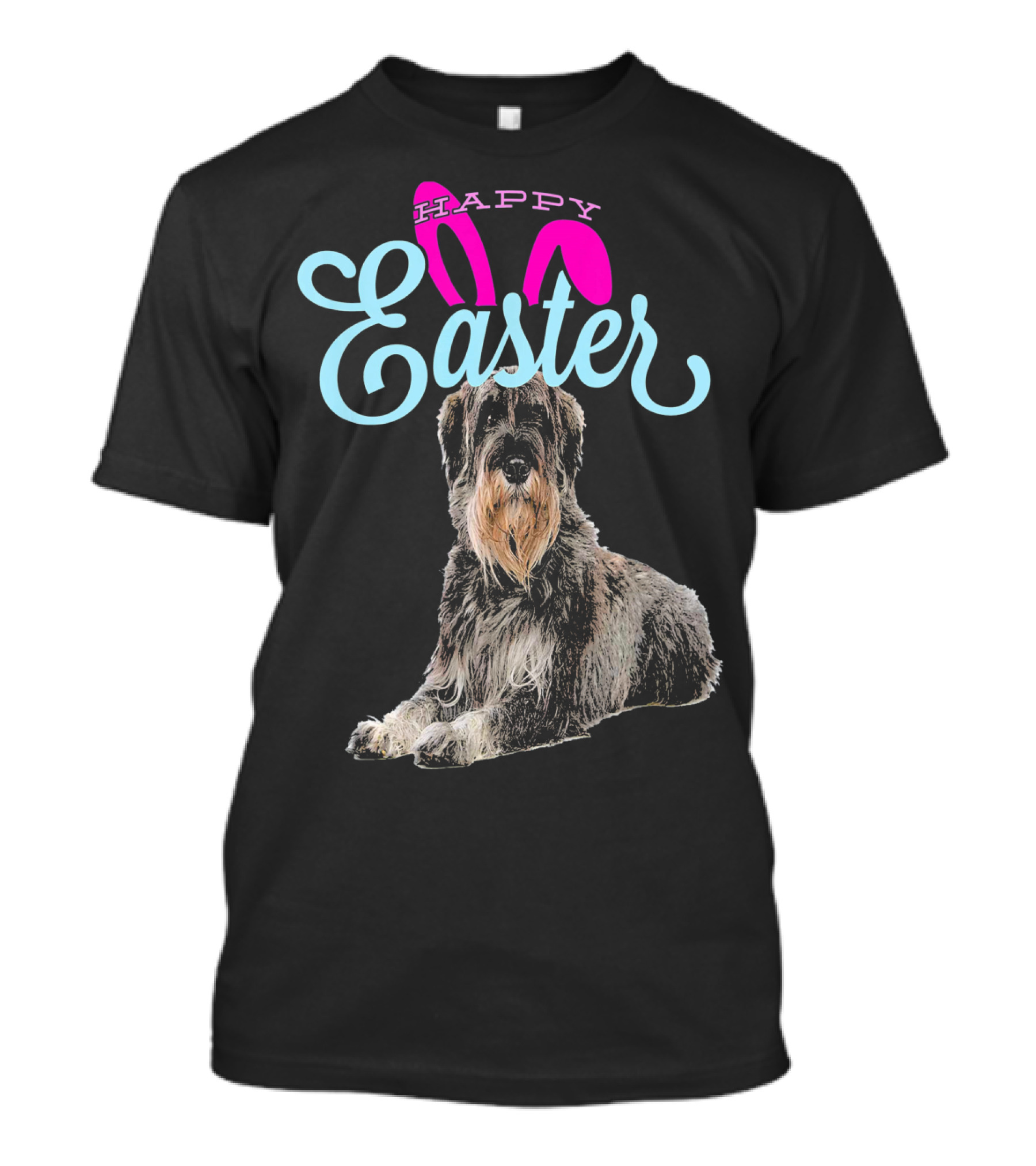 Happy Easter Giant Schnauzer Bunny T-Shirt