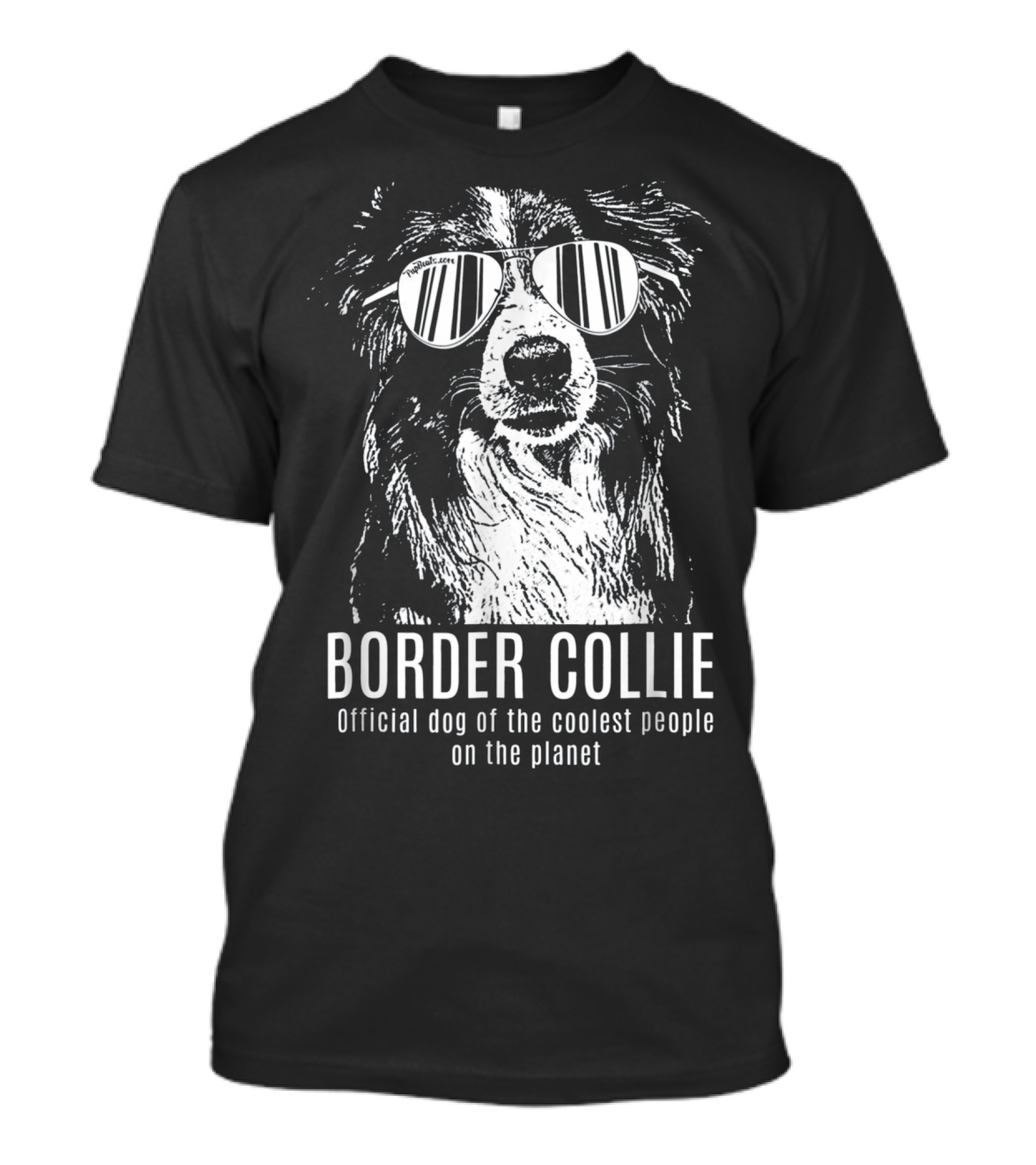 Border Collie Official Dog Of The Coolest People On The Planet T-Shirt
