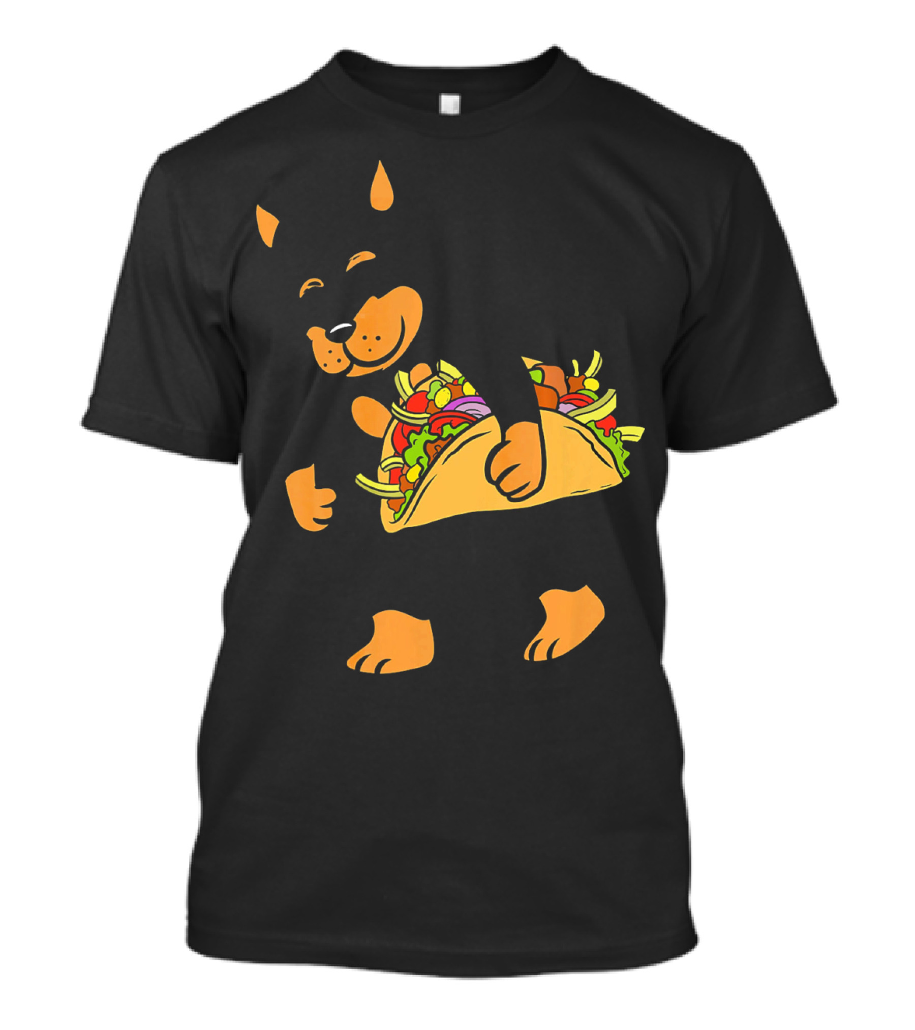 Miniature Pinscher With Giant Taco T-Shirt