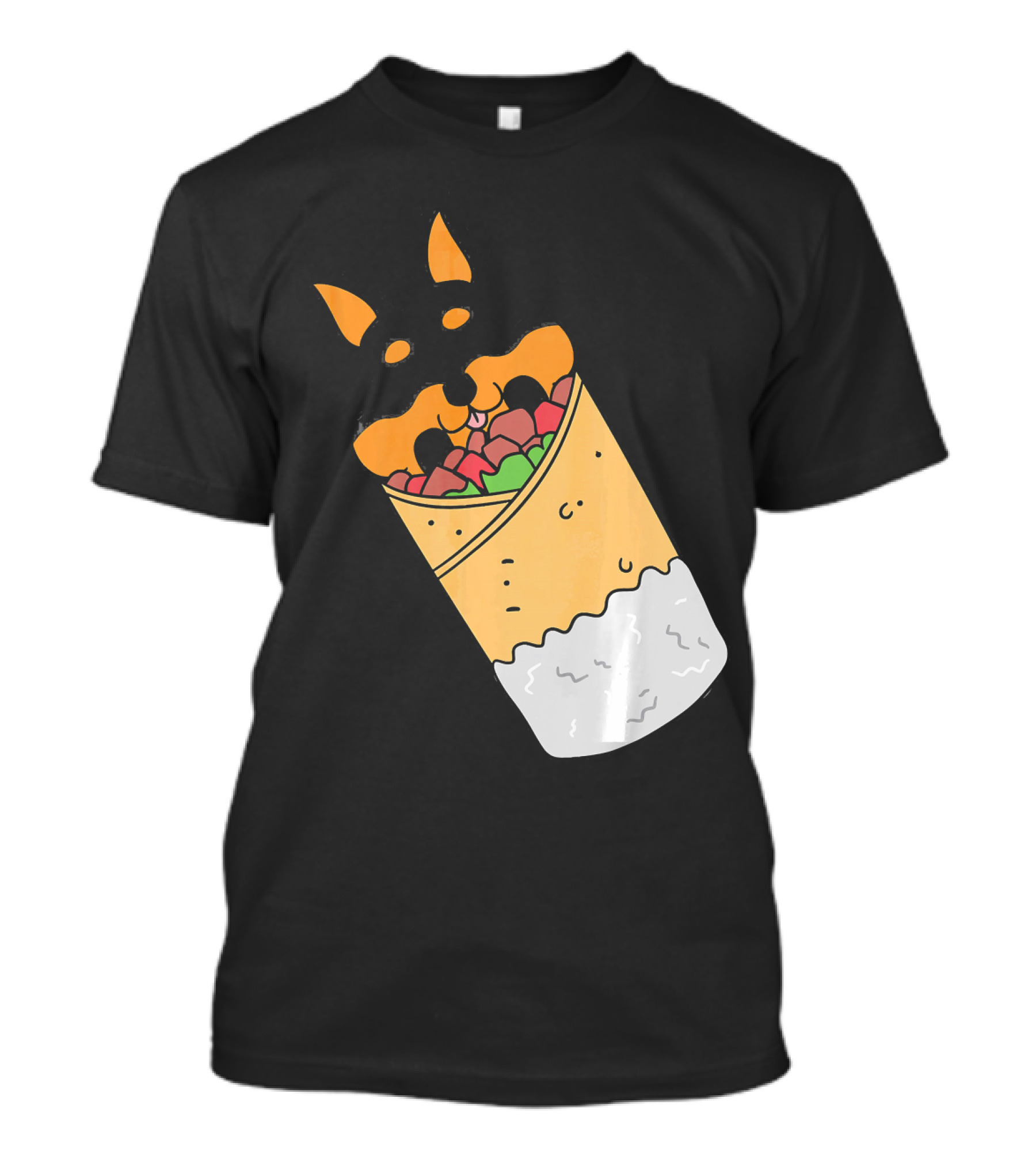 Miniature Pinscher Inside Mexican Burrito T-Shirt
