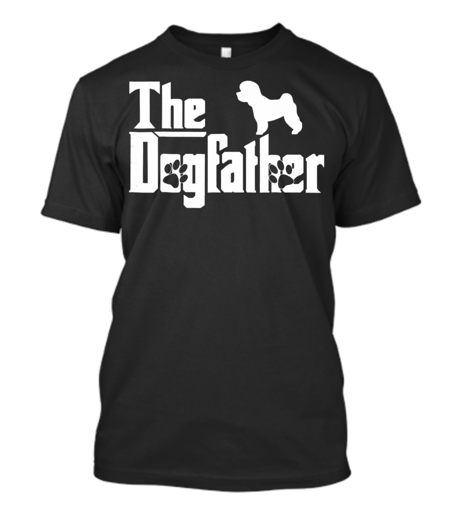 The Dogfather Bichon Frise Funny Dog Owner Themed T-Shirt