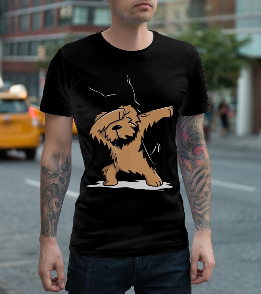 Yorkshire Terrier Dabbing Pose T-Shirt