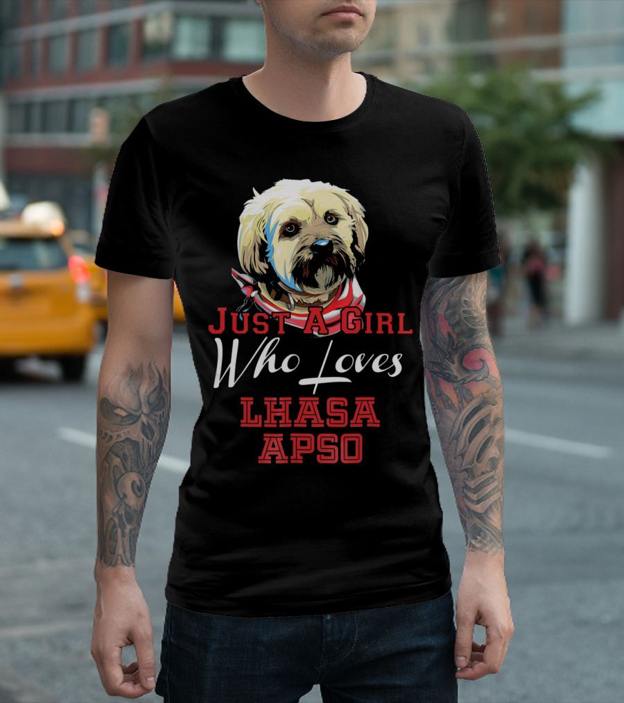 Just A Girl Who Loves Lhasa Apso T-Shirt