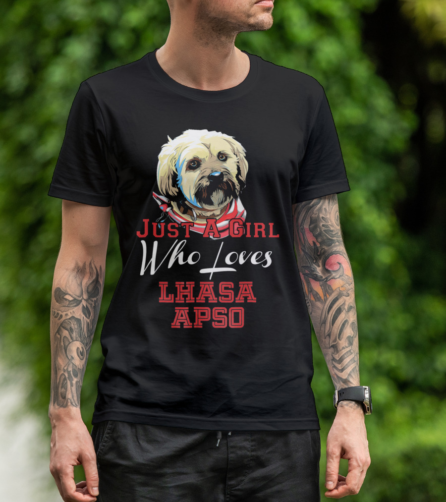 Just A Girl Who Loves Lhasa Apso T-Shirt