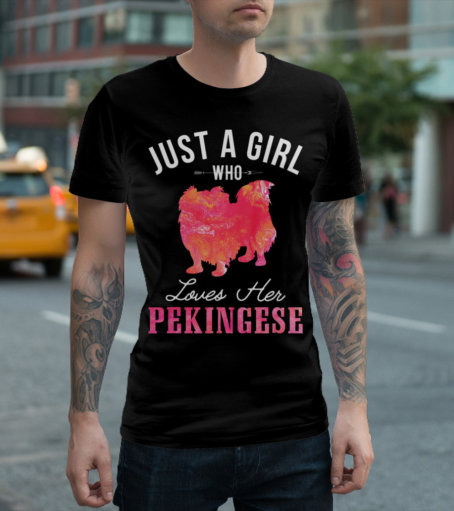 Just A Girl Who Loves Her Pekingese T-Shirt