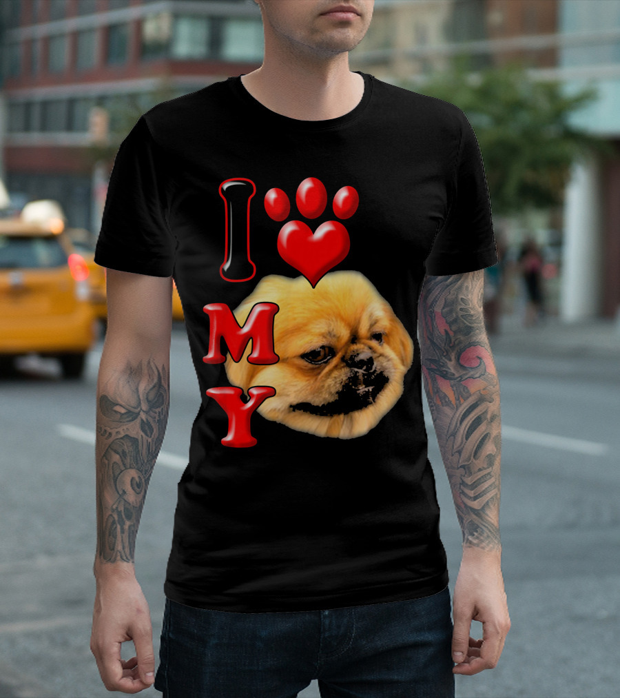I Love My Pekingese T-Shirt