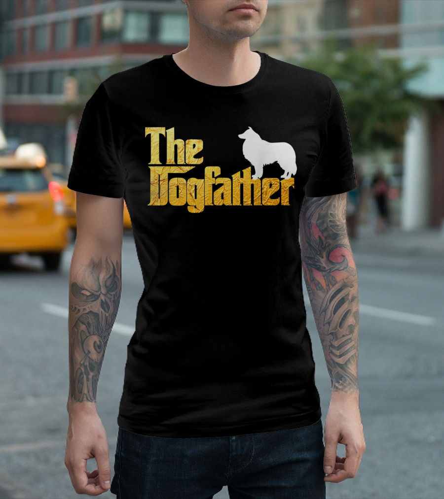 The Dogfather Shetland Sheepdog T-Shirt