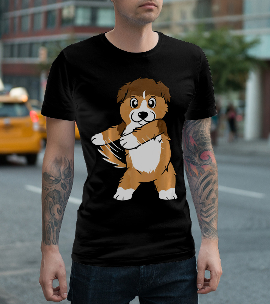 Shetland Sheepdog Floss Like A Boss Dancing Dog T-Shirt