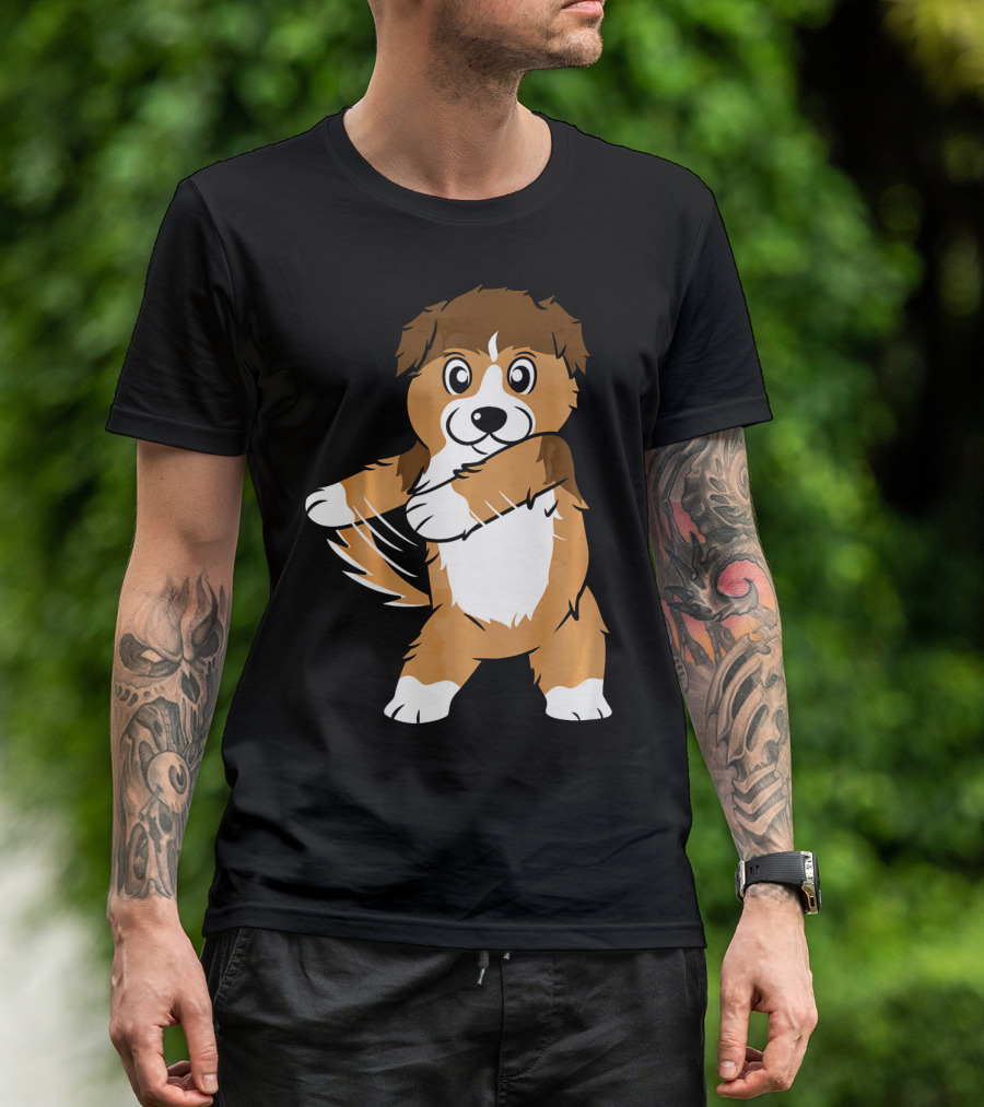 Shetland Sheepdog Floss Like A Boss Dancing Dog T-Shirt