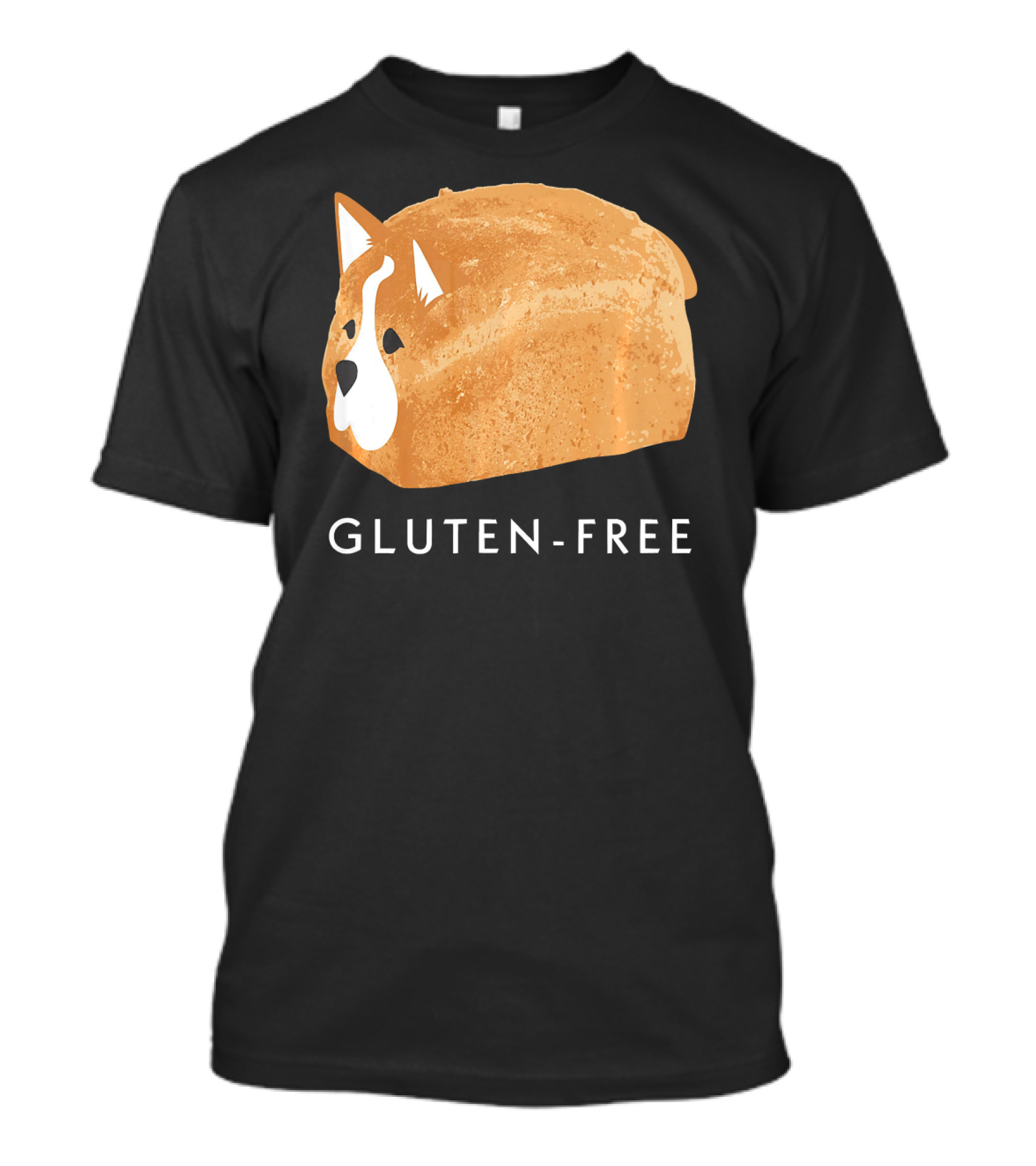 Ricky Dillon Corgi Bread Gluten-Free T-Shirt