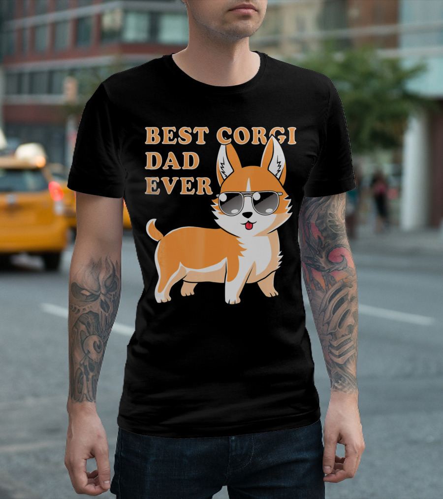 BEST CORGI DAD EVER T-Shirt