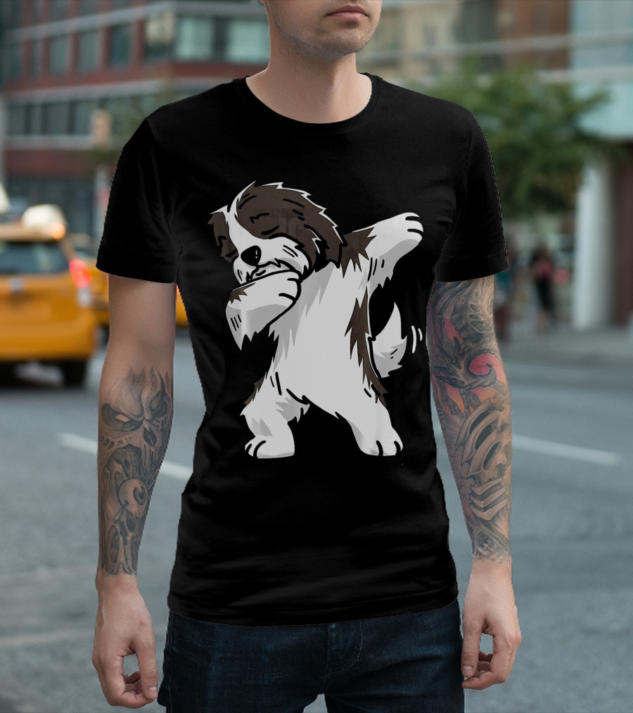 Havanese Costume Dabbing Havanese Dance Pose T-Shirt