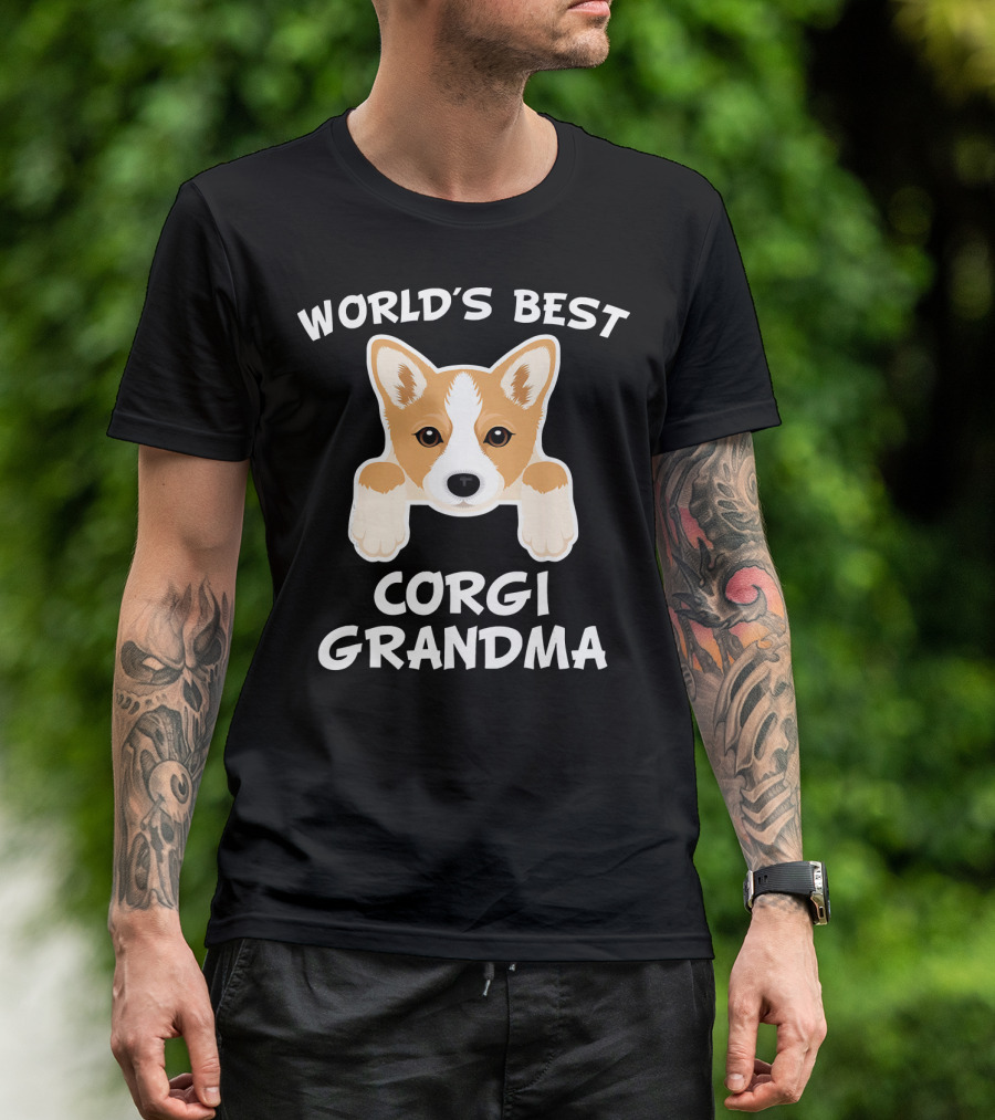WORLD'S BEST CORGI GRANDMA T-Shirt