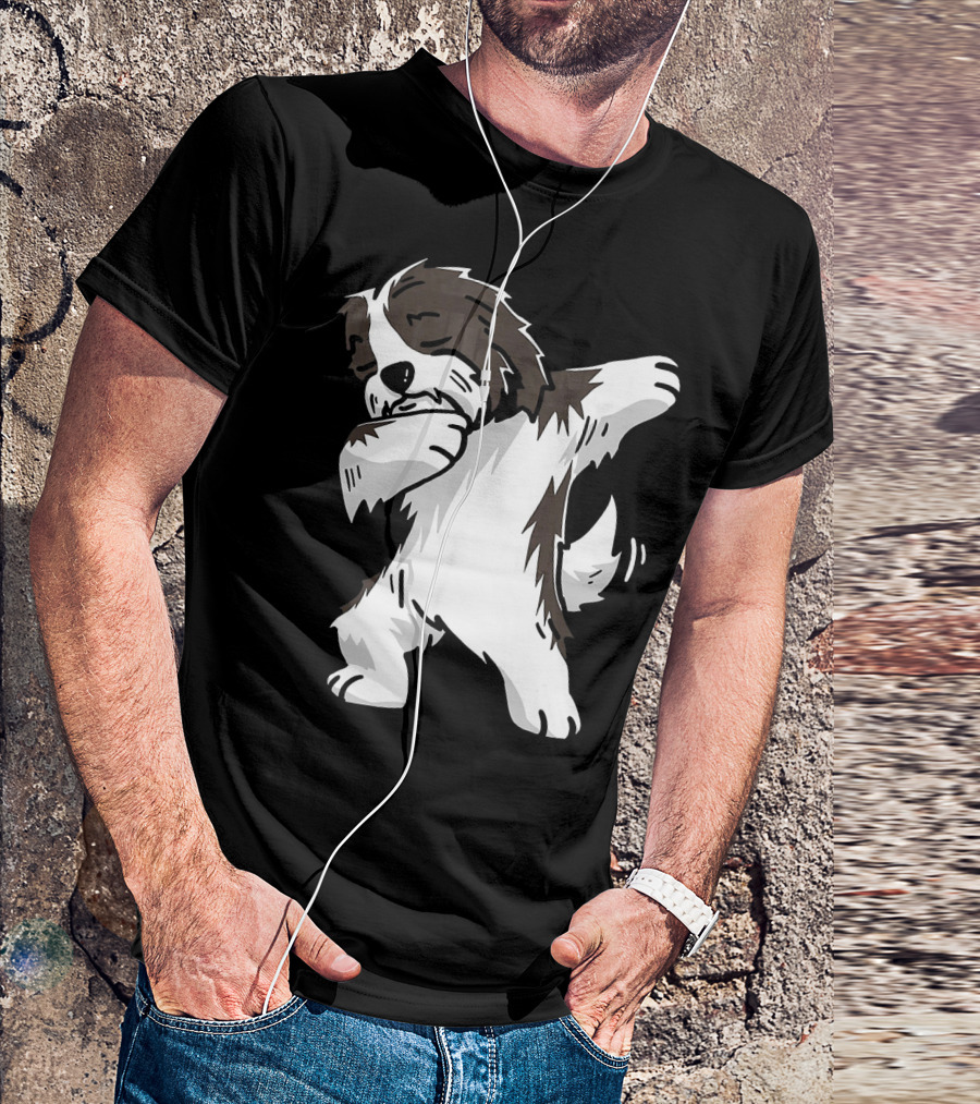 Dabbing Havanese Dog Youth T-Shirt