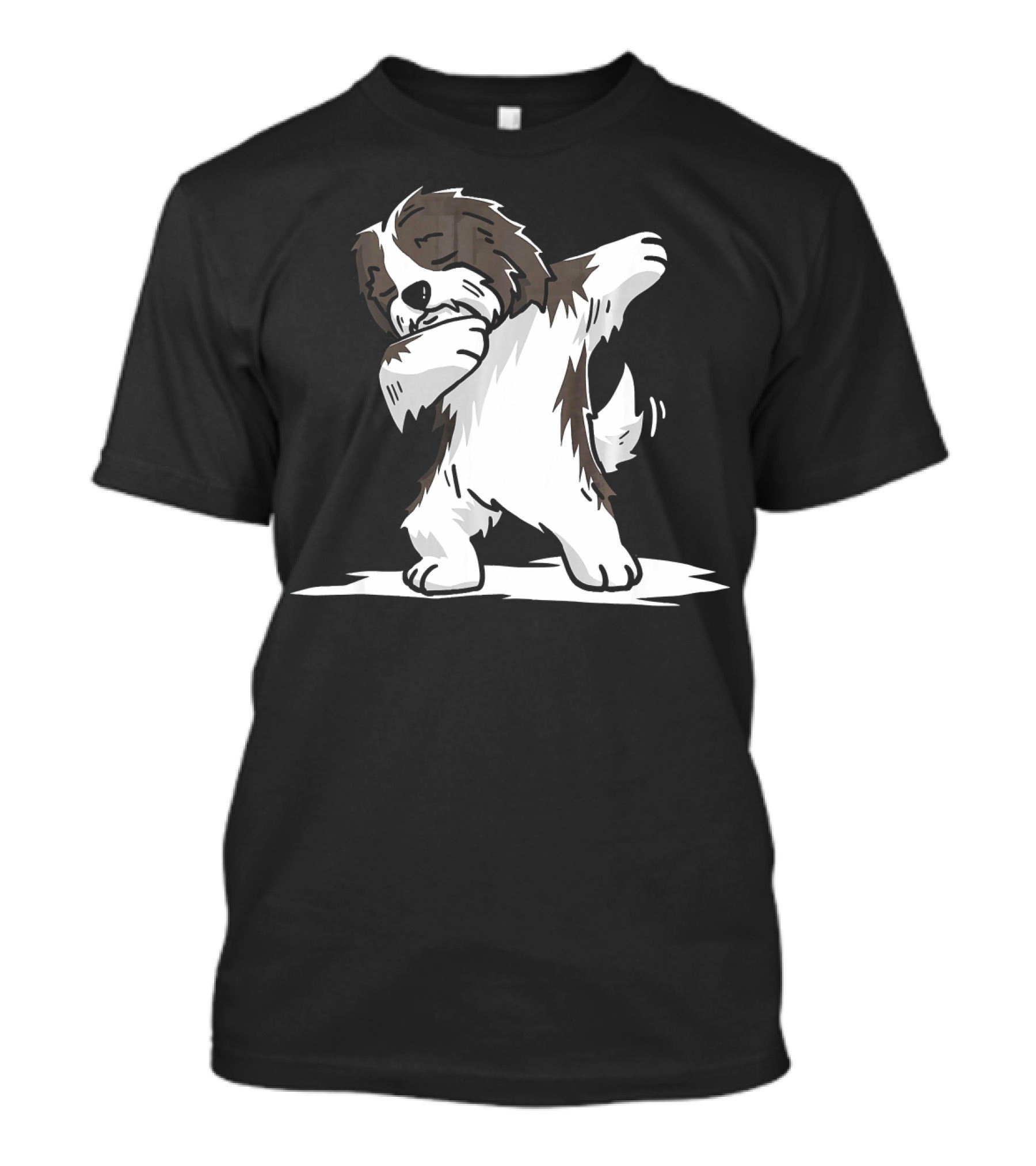 Cute Havanese Dog Doing Dab Dance Move T-Shirt