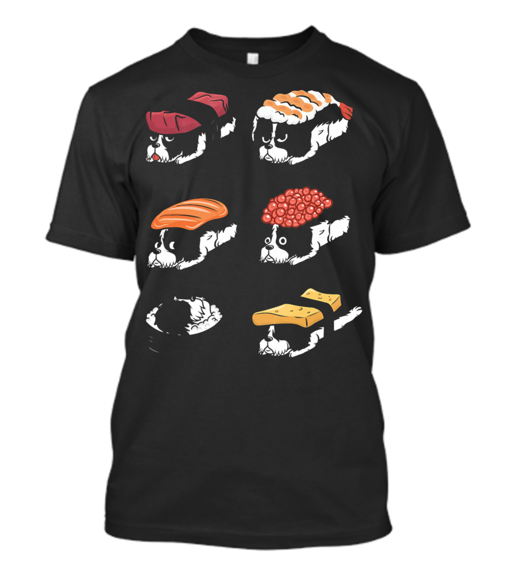 Havanese Nigiri Sushi Funny Dog T-Shirt
