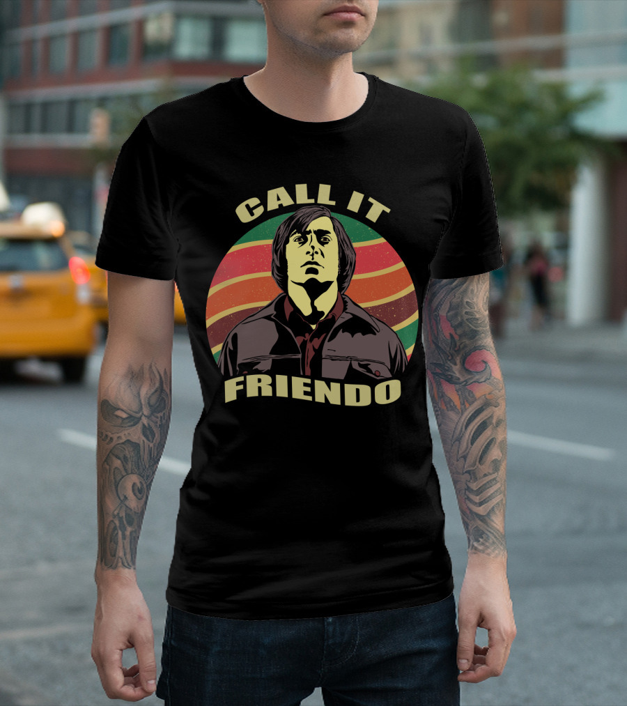 Call It Friendo Retro Style Character Wave T-Shirt
