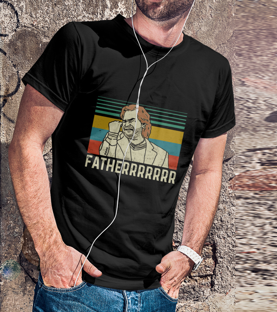 Matt Berry Fatherrrrrrr Retro Style Vintage T-Shirt