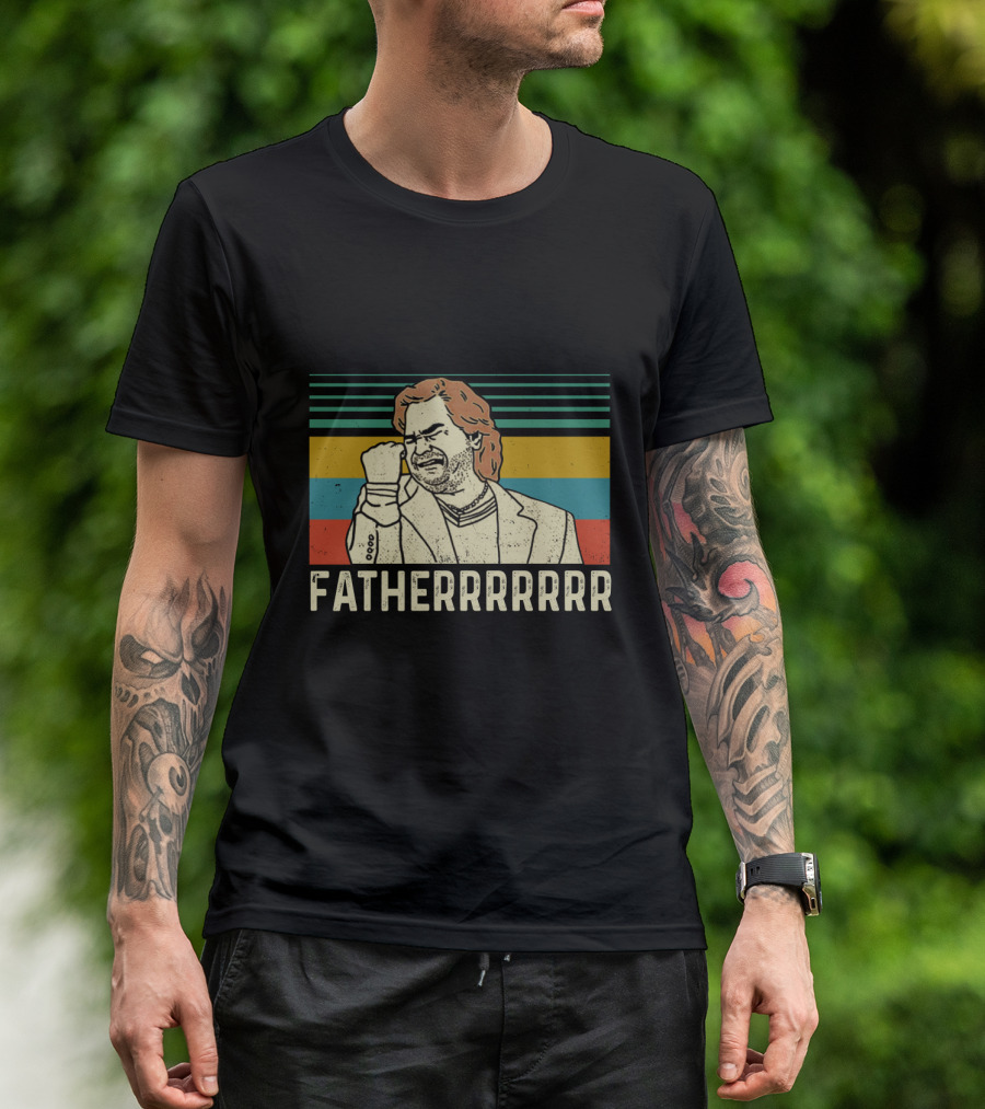Matt Berry Fatherrrrrrr Retro Style Vintage T-Shirt