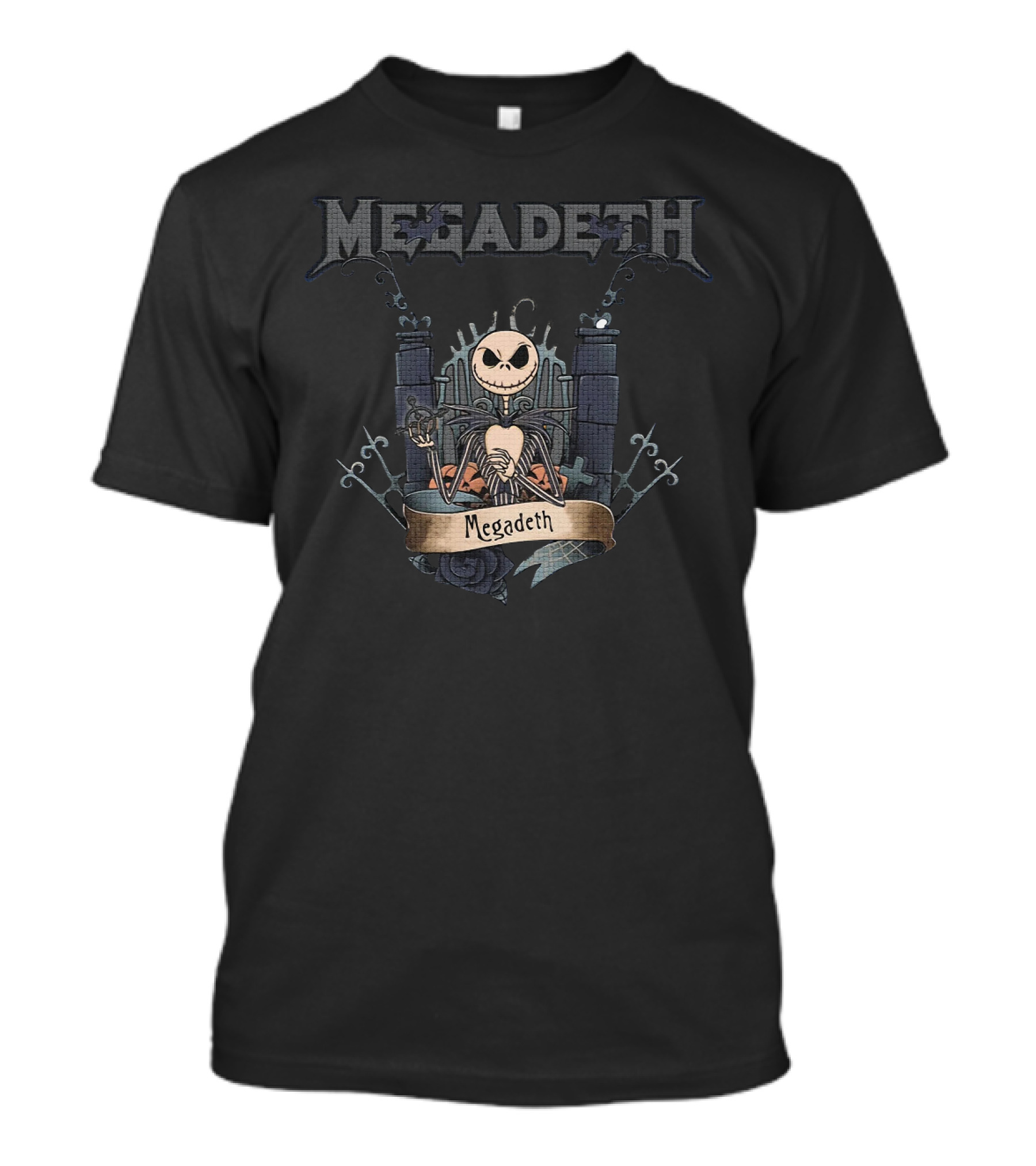 Megadeth Jack Skellington Crossover T-Shirt
