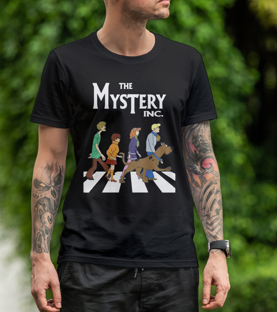 The Mystery Inc Abbey Road Spoof T-Shirt