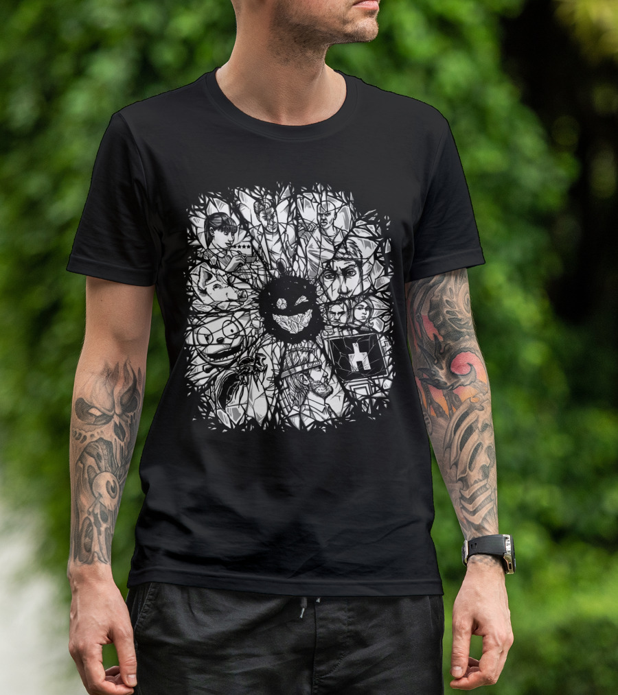 Black Mirror Dark Refractions Iconic Episodes Symbolic Imagery Collection T-Shirt