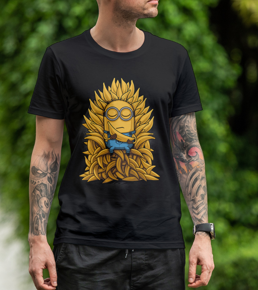 Minion Banana Throne Game Of Thrones Crossover T-Shirt