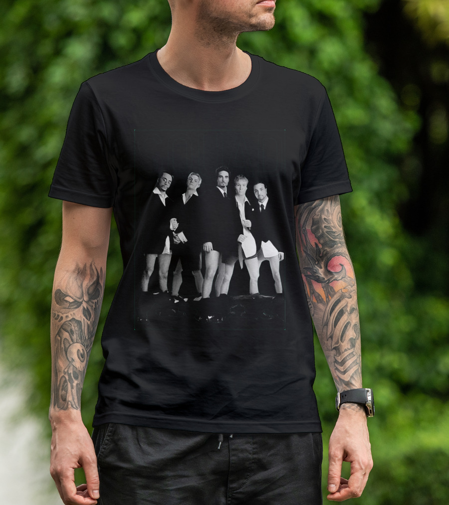 Squad Backstreet Boys Rolling Stone Style T-Shirt