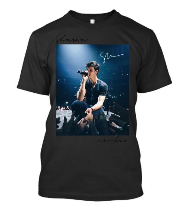 Shawn Mendes Live Concert Experience Autographed T-Shirt