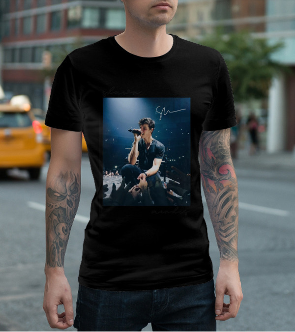 Shawn Mendes Live Concert Experience Autographed T-Shirt