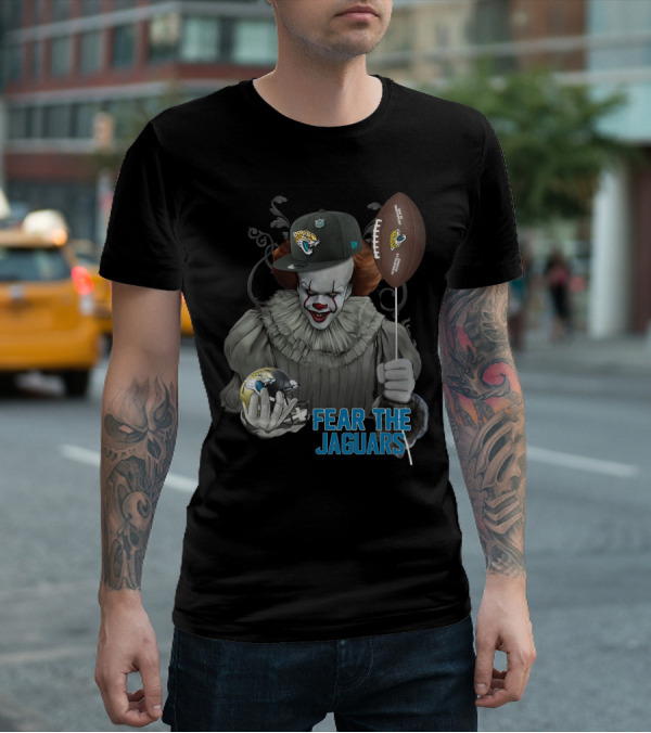 Pennywise Fear The Jaguars Nfl Jacksonville Football T-Shirt