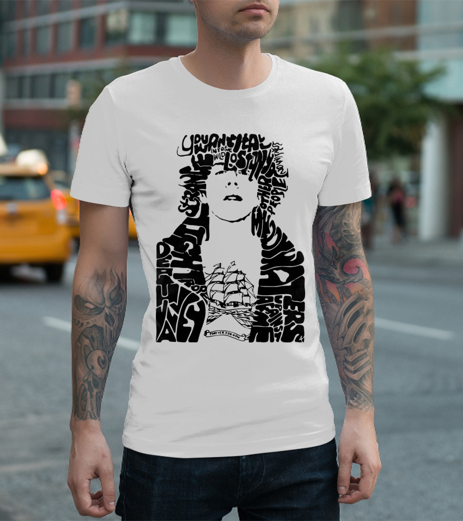 LP LOST ON YOU UPRISING DEPARTURE WATERS STORMY SEAS BY PAUL ATTWOOD T-Shirt