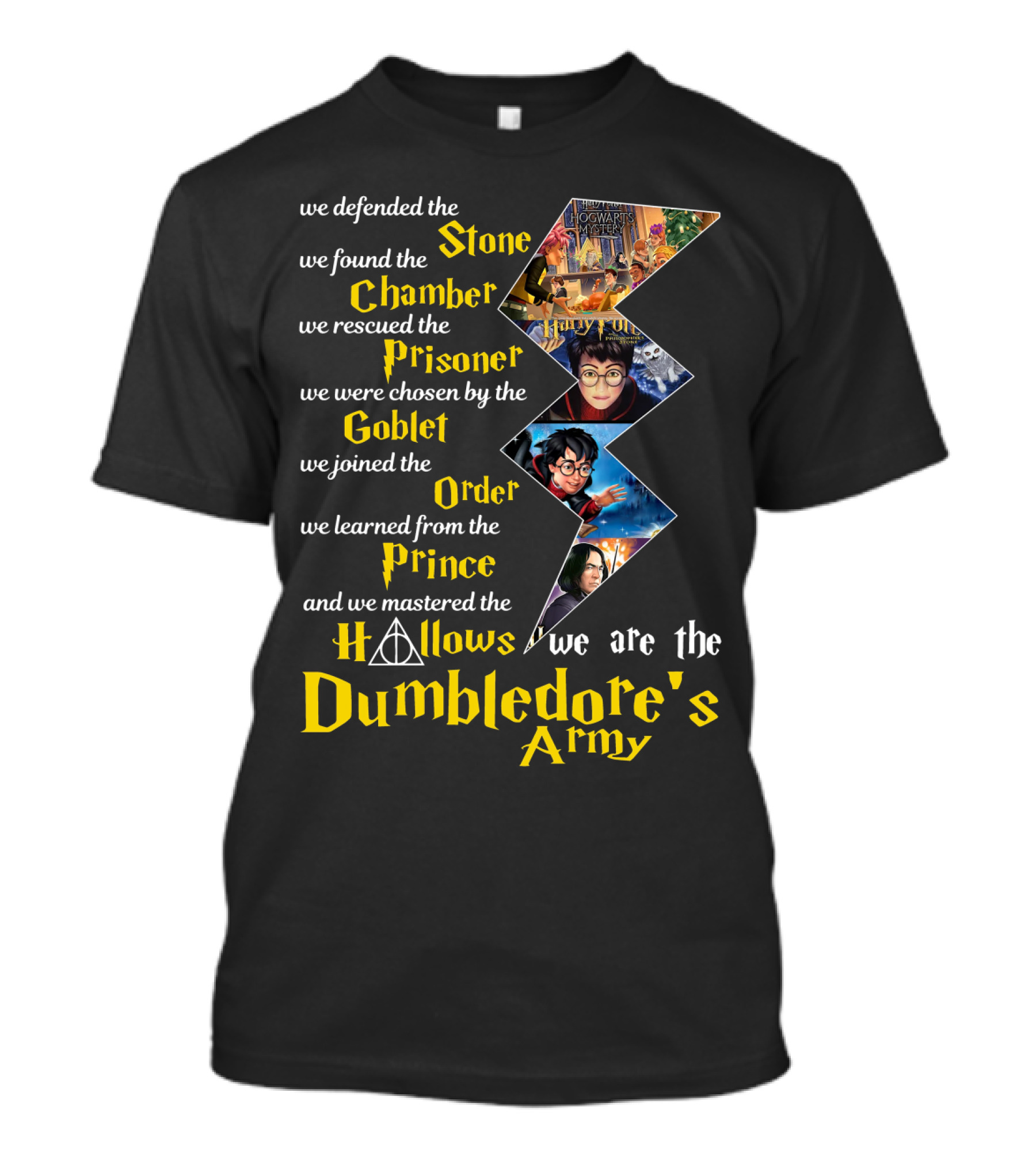 We Defended The Stone Chamber Prisoner Goblet Order Prince Hallows Dumbledore's Army T-Shirt