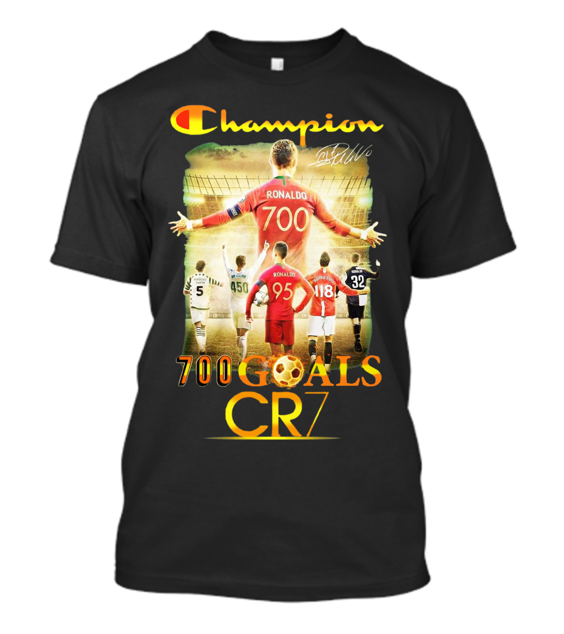 Champion CR7 Ronaldo 700 Goals T-Shirt