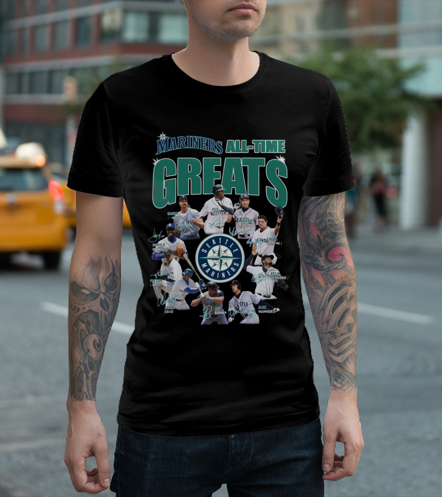 SEATTLE MARINERS ALL-TIME GREATS T-Shirt