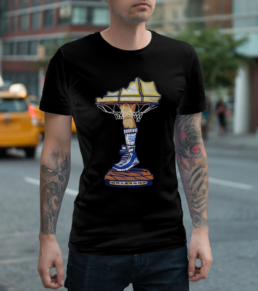 Kentucky State Leg Lamp Basketball Shoe Trophy 48 49 51 58 78 96 98 12 T-Shirt