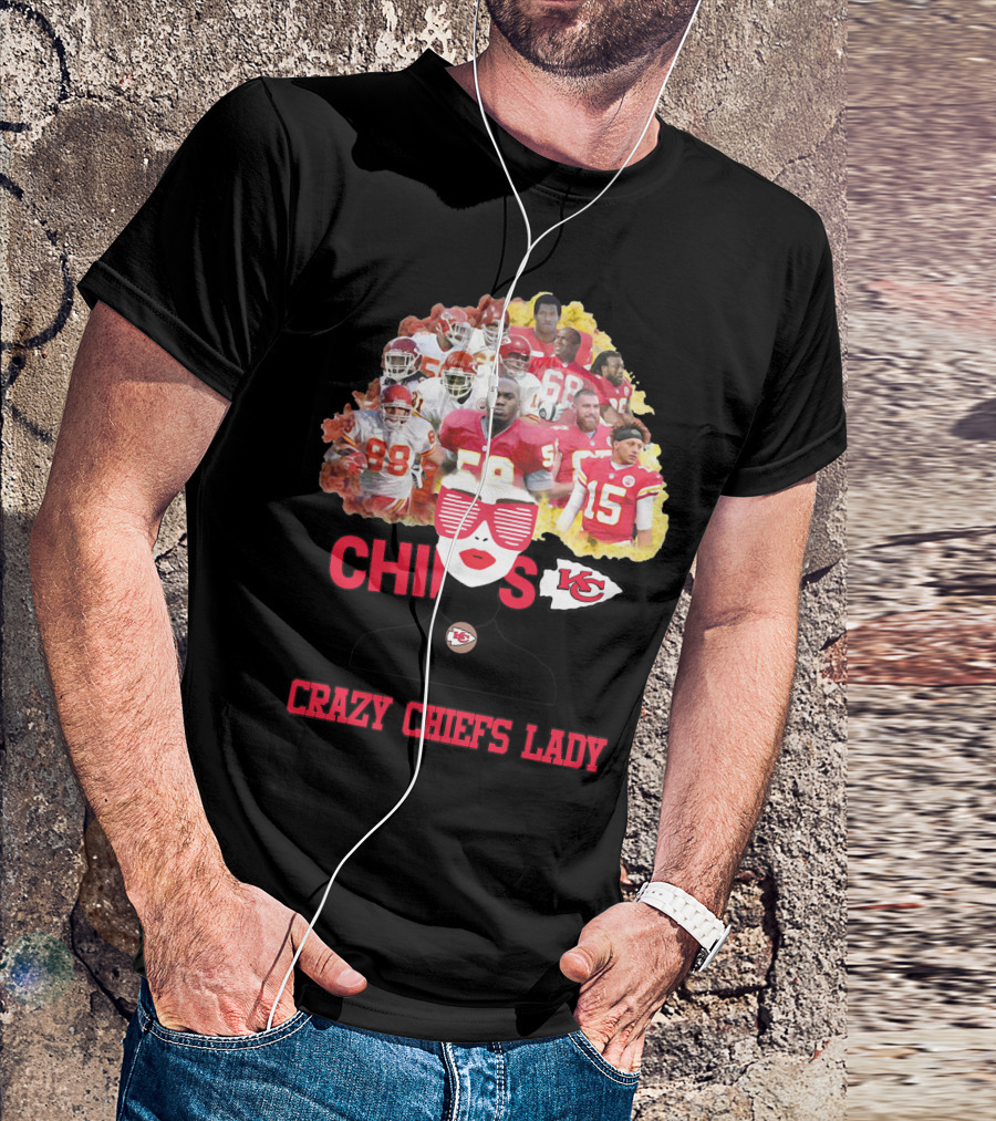 Crazy Chiefs Lady Chiefs Kansas City T-Shirt