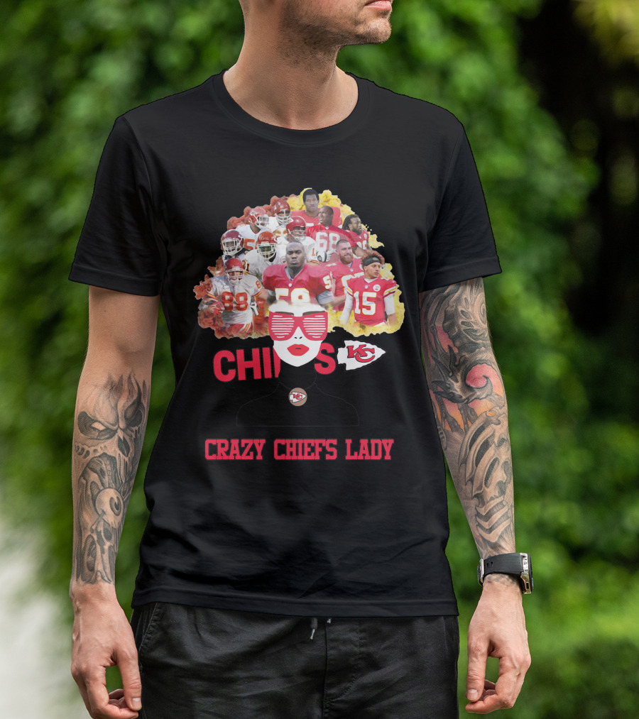 Crazy Chiefs Lady Chiefs Kansas City T-Shirt