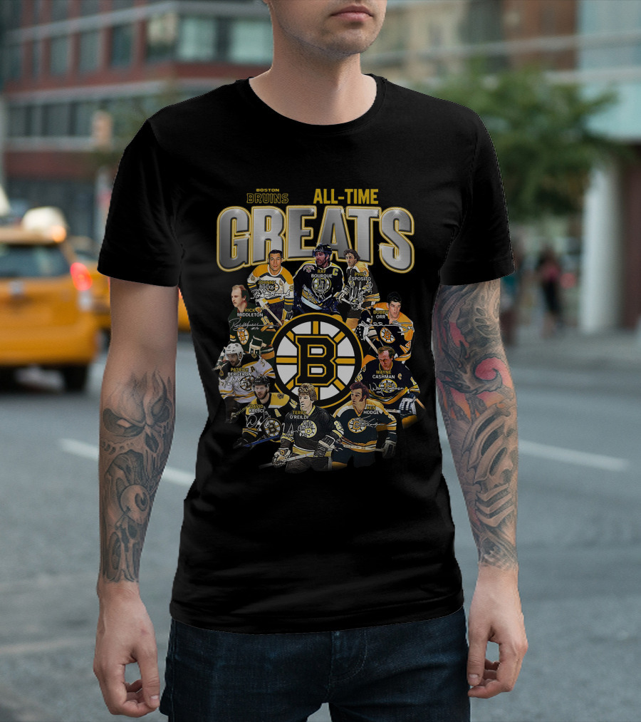 Boston Bruins All-Time Greats T-Shirt