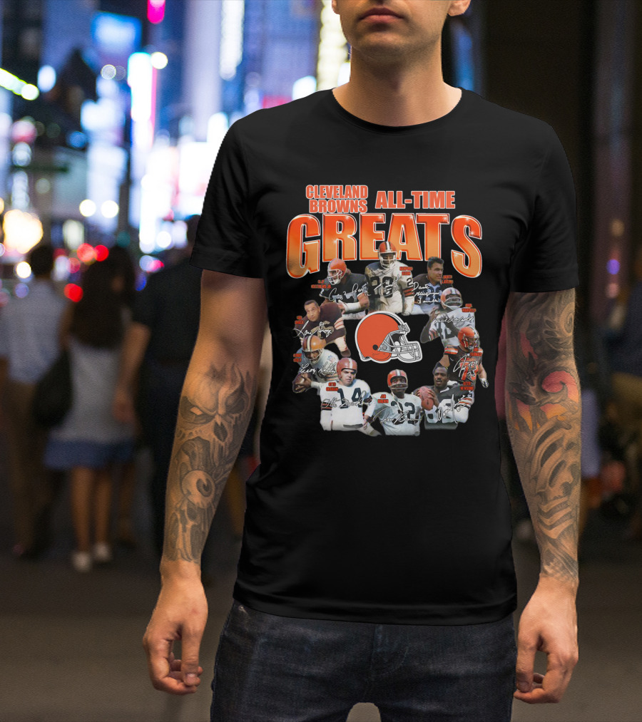 Cleveland Browns All-Time Greats T-Shirt
