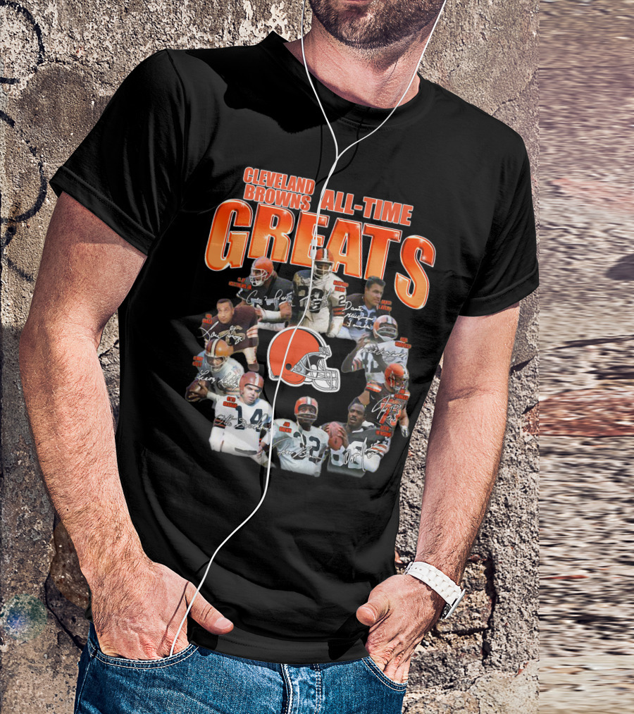 Cleveland Browns All-Time Greats T-Shirt