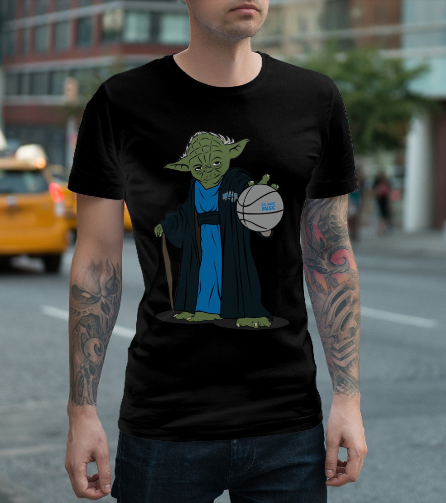 MASTER YODA ORLANDO MAGIC BASKETBALL T-Shirt