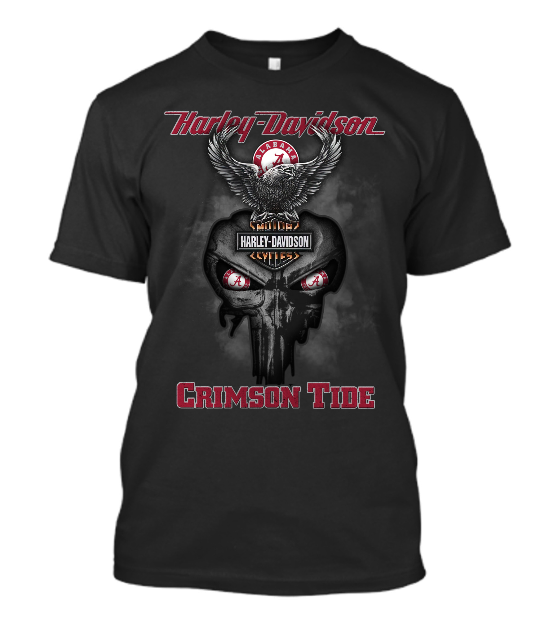 Harley Davidson Alabama Crimson Tide Crimson Tide 126 T-Shirt