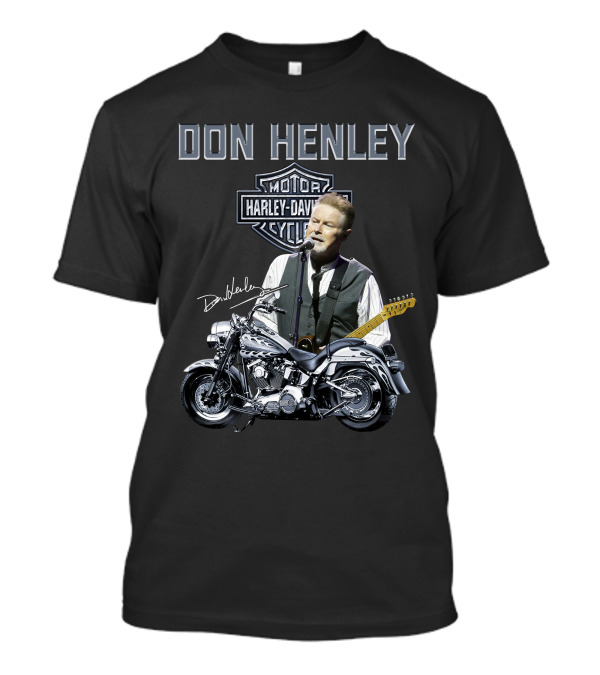 Don Henley Harley Davidson Motorcycle Music Legend T-Shirt