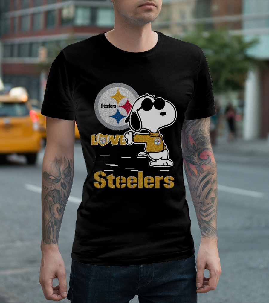 Snoopy Steelers Love Pittsburgh T-Shirt