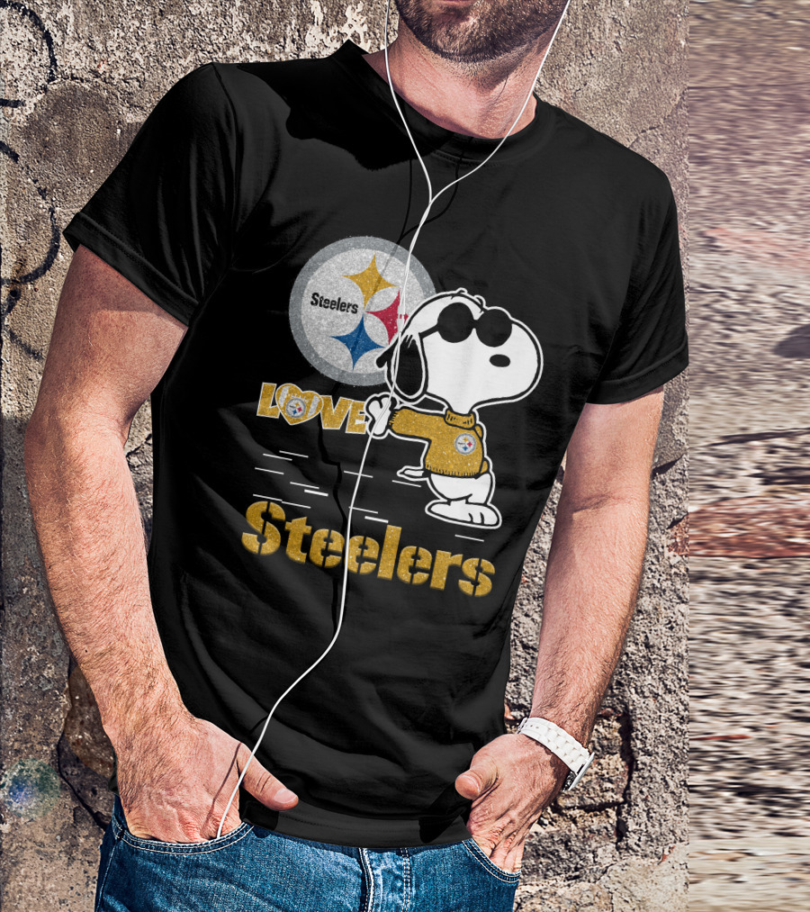 Snoopy Steelers Love Pittsburgh T-Shirt