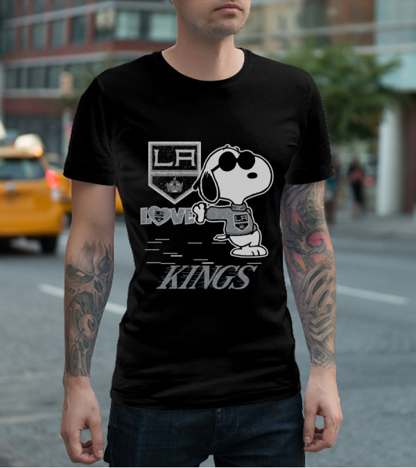 Snoopy Love LA Kings T-Shirt