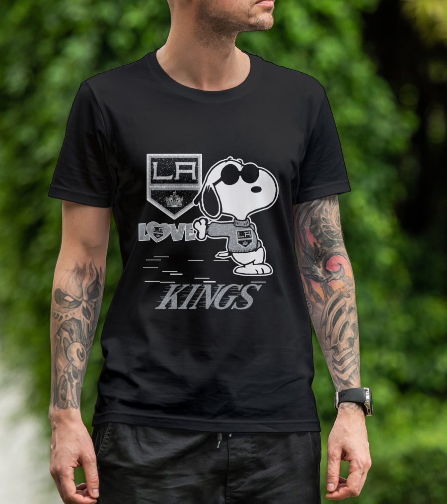 Snoopy Love LA Kings T-Shirt