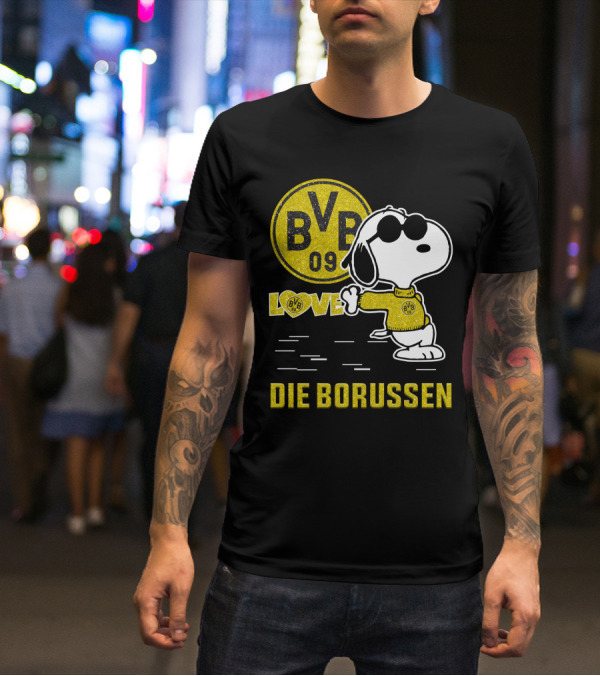 Snoopy BVB 09 Love Die Borussen T-Shirt