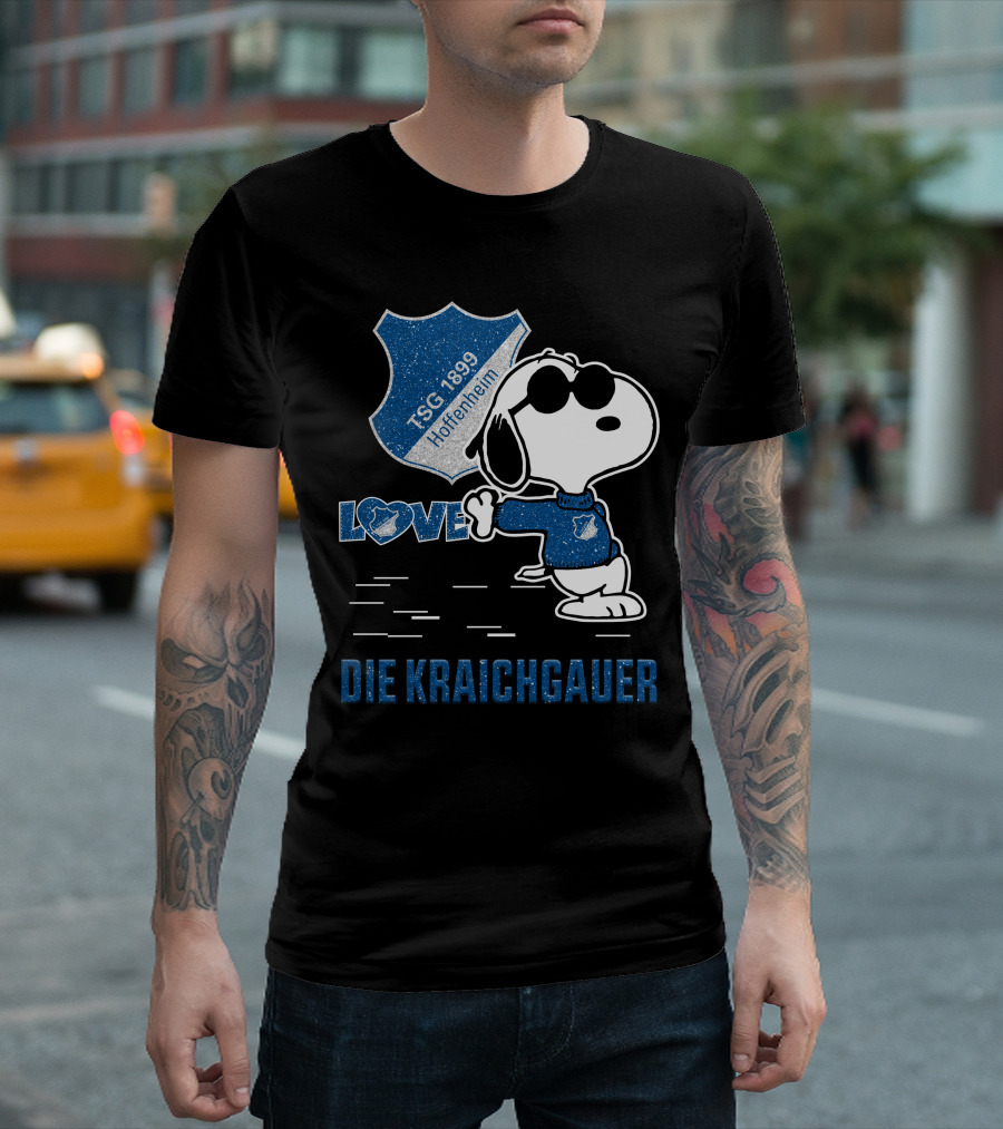 Snoopy Love TSG 1899 Hoffenheim Die Kraichgauer T-Shirt